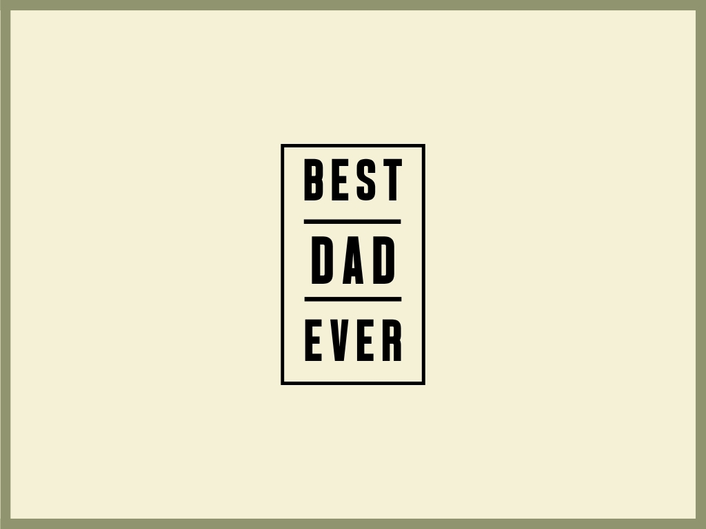 Best Dad Ever Chopping Board engraving artwork