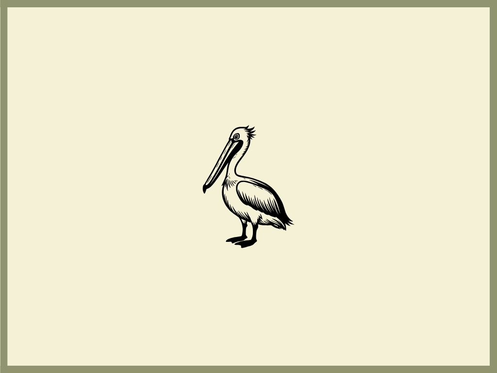 Pelican Teacup Board engraving artwork