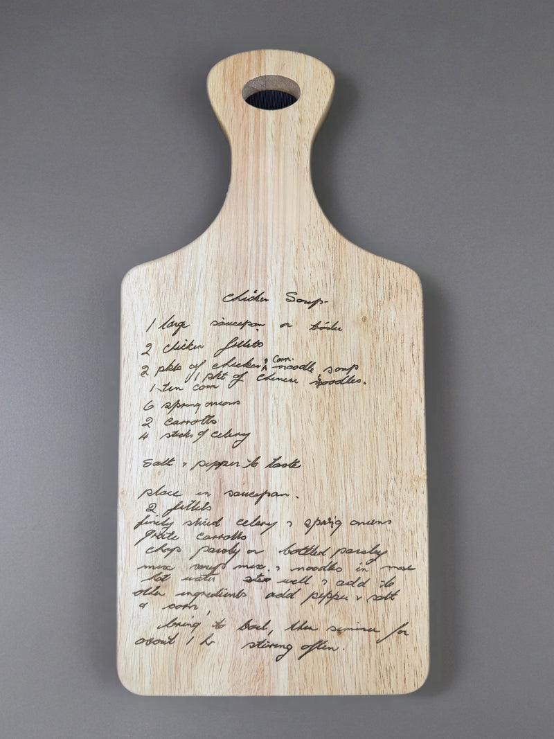 serving paddle - original recipe