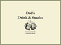 Dad's Drinks & Snacks