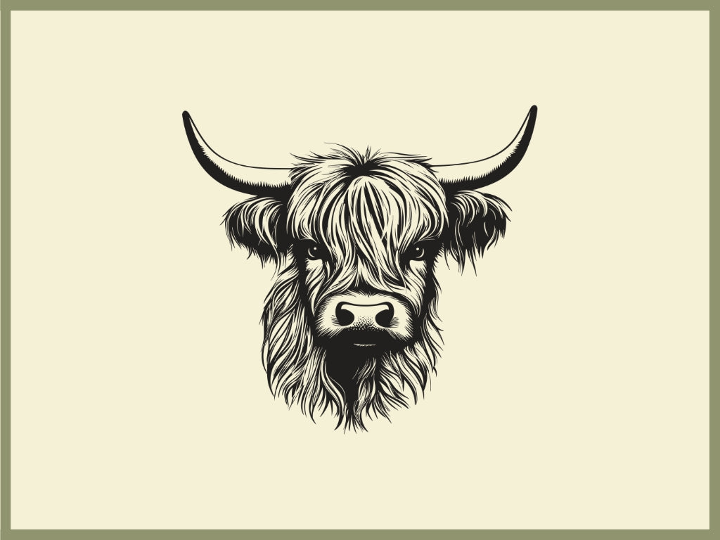 Highland Cow Design