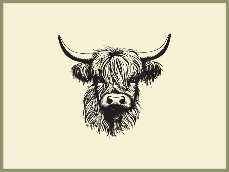 Highland Cow Design